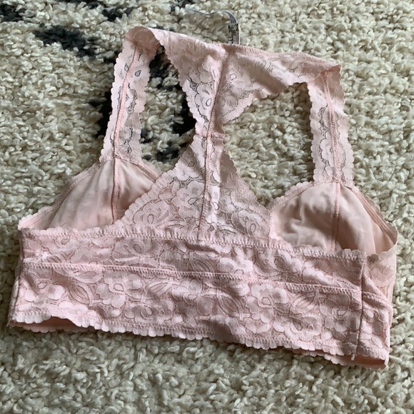 Free people pink lace bralette 💝 - Picture 3 of 3